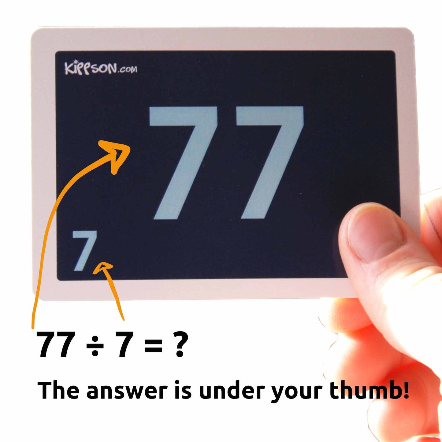 Multiplication and Division 2 in 1 Times Tables Flash Cards