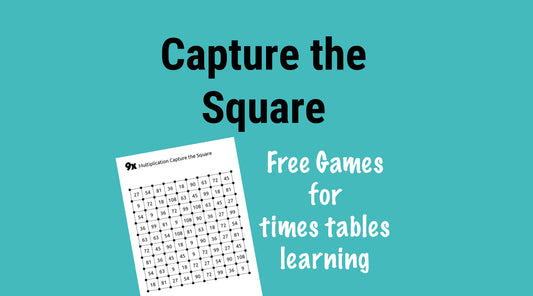 Times Tables Games - Capture the Square