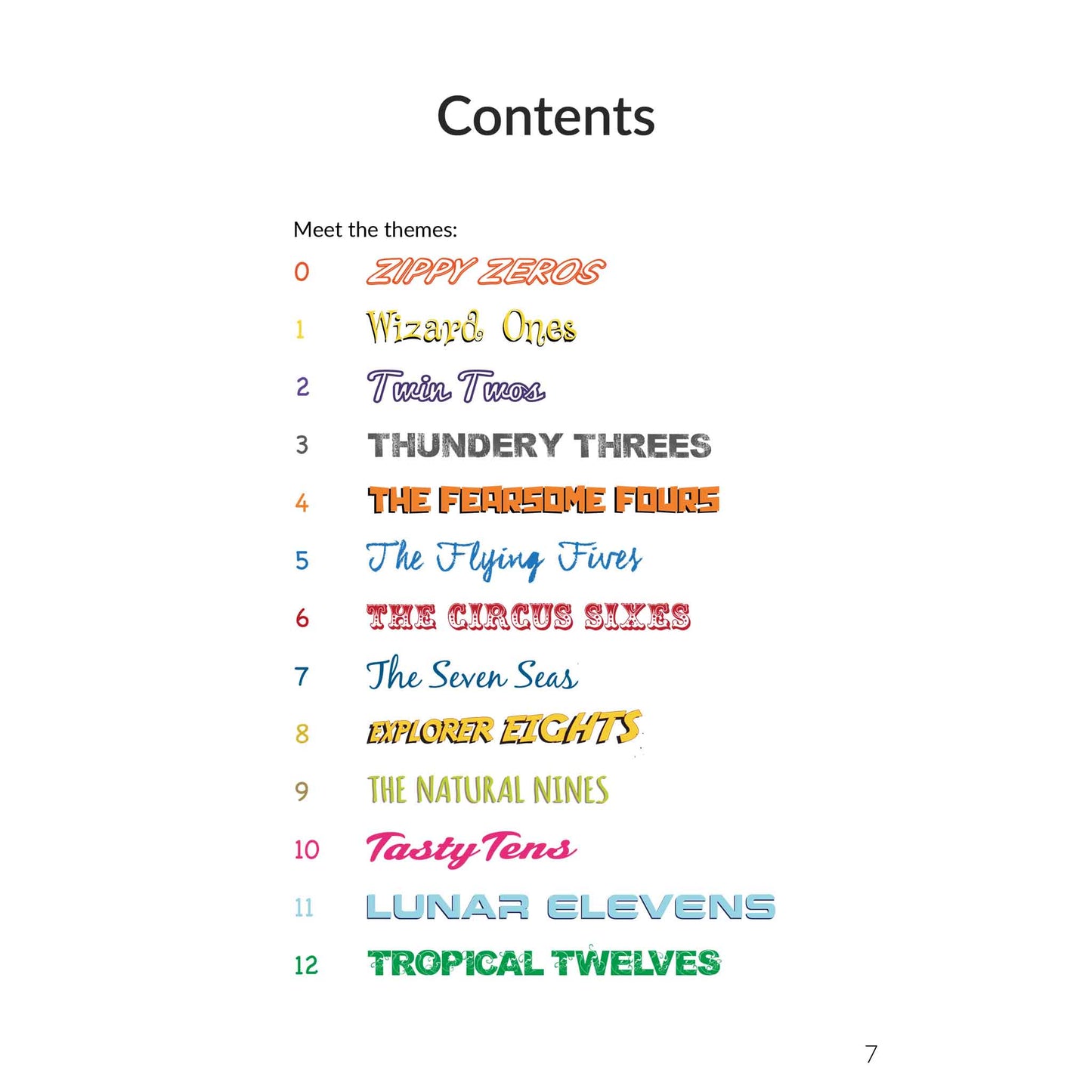 The Little Book of Times Tables