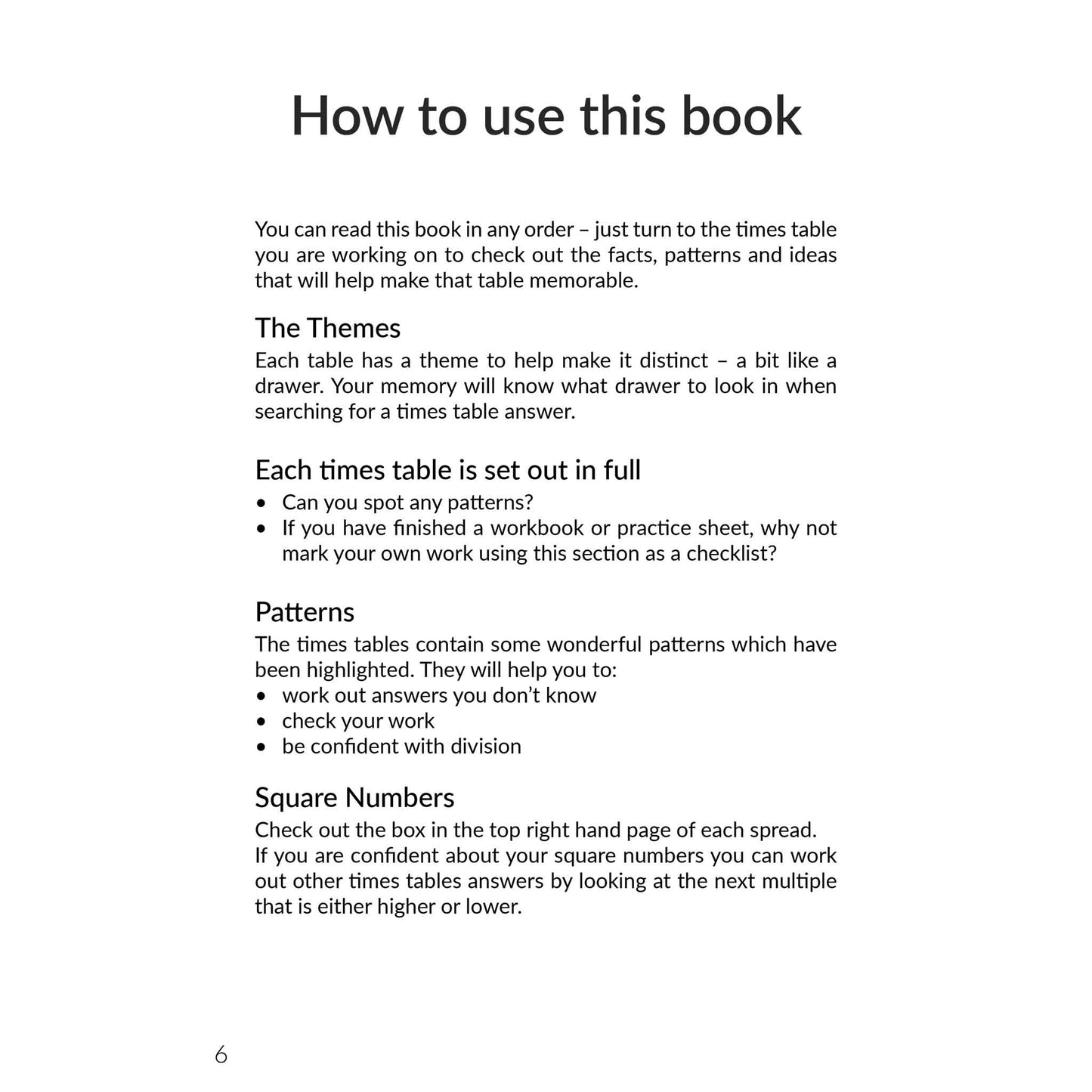 The Little Book of Times Tables